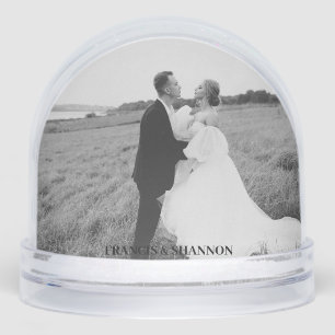 Personalised Photo Snow Globe