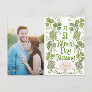 Personalised Photo St. Patricks Day Postcards