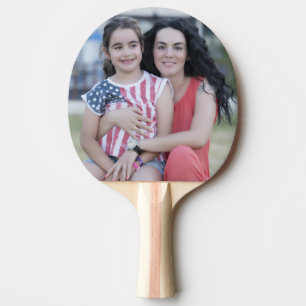 Personalised photo table tennis racket ping pong paddle
