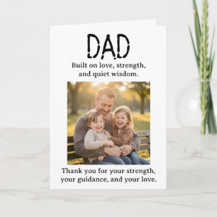 Personalised Photo Template Father's Day