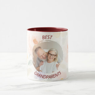 Personalised Photo & Text Mug   Best Grandparents