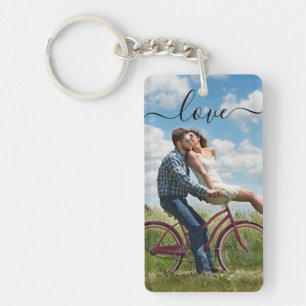 Personalised Photo & Text Photo Collage Key Ring