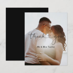 Personalised Photo Thank You Overlay