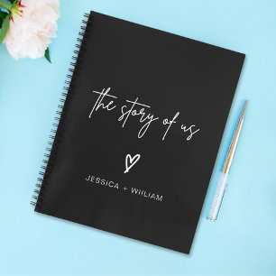 Personalised Photo The Story of Us Couple Journal