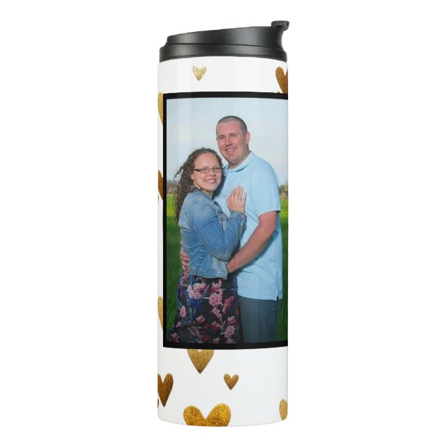 personalised photo thermal tumbler (Rotated Left)