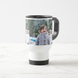 Personalised Photo Travel/Commuter Mug