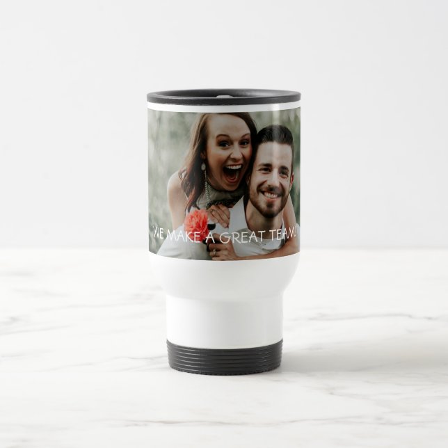 Personalised Photo Travel Mug (Center)