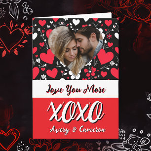 Personalised Photo Valentine's Day  Card