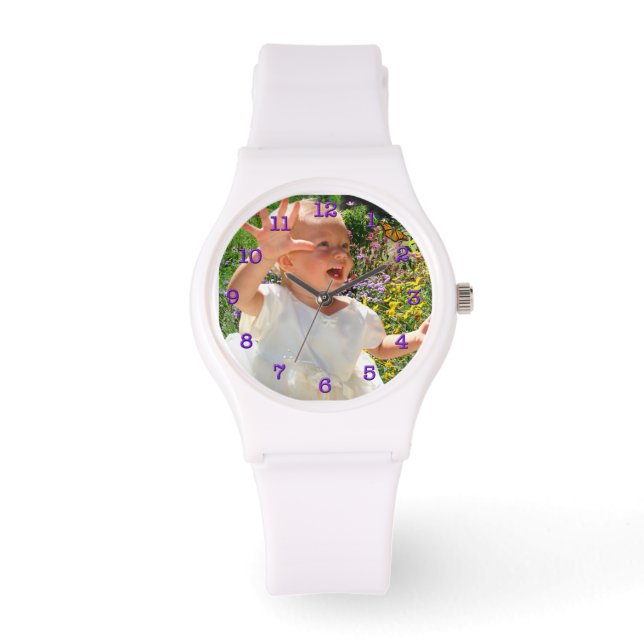Personalised Photo Watches with YOUR PHOTO (Front)