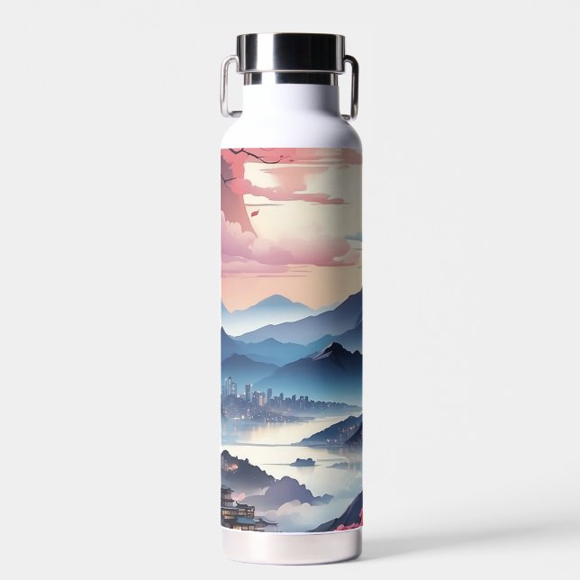 Personalised photo water bottle (Front)