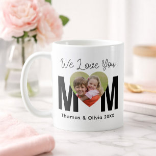 Personalised Photo We Love You Mum Mug