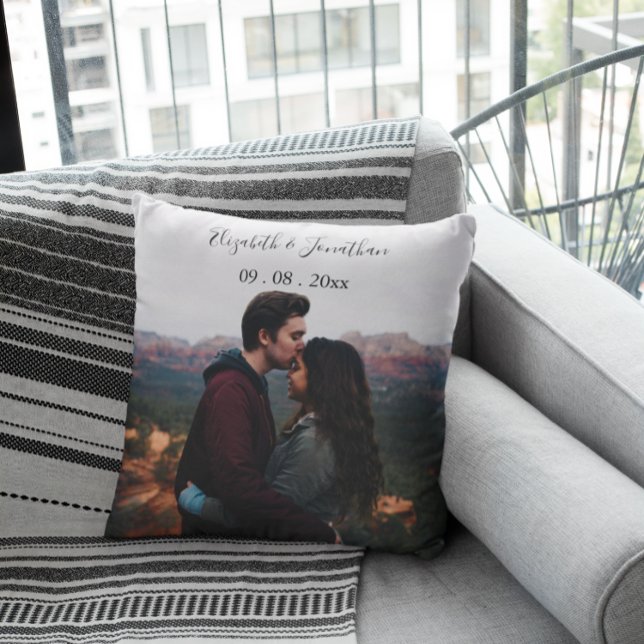 Personalised Photo Wedding Event Cushion (Creator Uploaded)