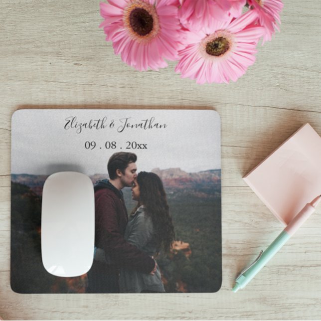 Personalised Photo Wedding Event Mouse Mat (Creator Uploaded)