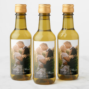 Personalised mini wine bottle labels uk