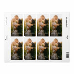 Personalised Photo Wedding Small Favour Stickers<br><div class="desc">Personalised Photo Wedding Small Favour Sticker Labels</div>