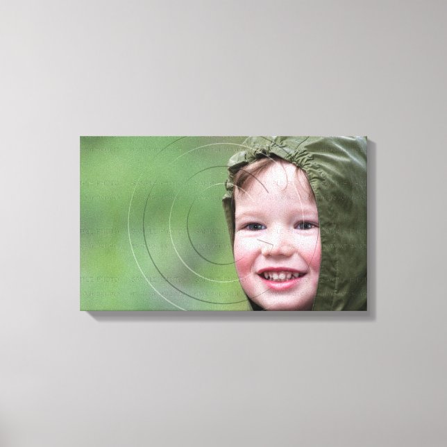 Personalised Photo Wrapped Canvas | Kids (Front)