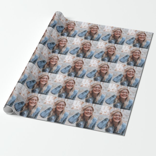 Personalised Photo Wrapping Paper (Unrolled)