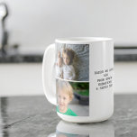 Personalised Photos and Text Coffee Mug<br><div class="desc">Personalised Photos and Text  - Photo keepsake mug from Ricaso - add your own photos and text - photo keepsake gifts</div>