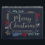 Personalised Photos Christmas Calendar<br><div class="desc">Personalised Photos Merry Christmas Calendar. Add your own photos - one photo for each month. Wonderful Christmas gift idea for family & friends.</div>
