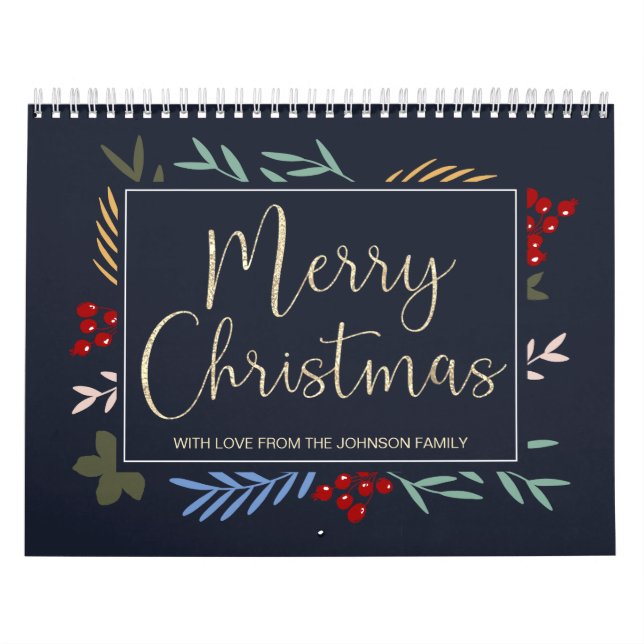 Personalised Photos Christmas Calendar (Cover)