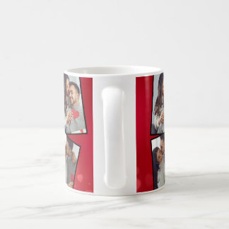 Personalised photos coffee cup