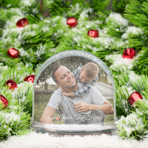 Personalised Photos Dome Snow Globe