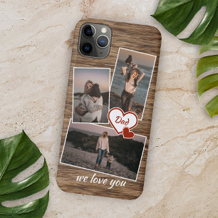 Personalised Photos For Mum Dad And Love Heart iPhone 11 Pro Max Case