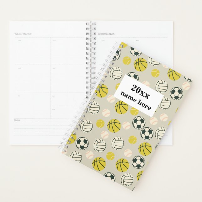 Personalised Physical Education Teacher Planner (Display)