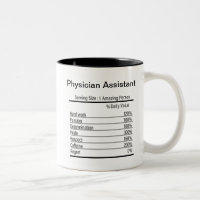 Personalised Physician Assistant Nutrition Facts  