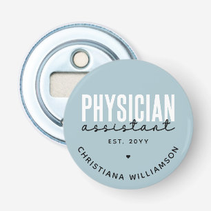 Personalised Physician Assistant PA Graduation Bottle Opener