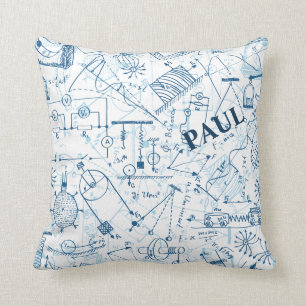 Personalised Physics Gifts for Physicists Cushion