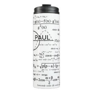 Personalised Physics Gifts for Physicists Thermal Tumbler