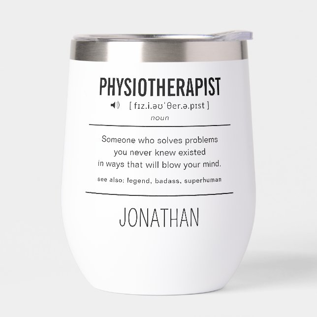 Personalised Physiotherapist Funny (Left)