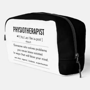 Personalised Physiotherapist Funny Dopp Kit