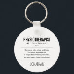 Personalised Physiotherapist Funny Key Ring<br><div class="desc">Personalised Physiotherapist Funny Gifts!</div>