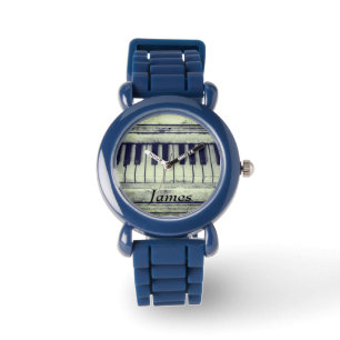 Personalised, Piano, Boy's Watch