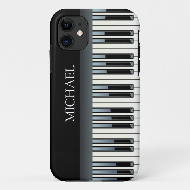 Personalised Piano Keys Case-Mate iPhone Case (Back)