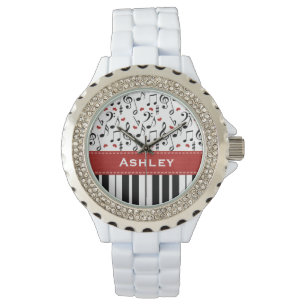 Personalised Piano Keys Watch