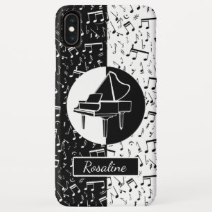 Personalised Piano lover art iPhone XS Max Case