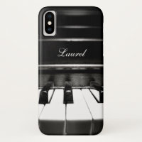 Personalised Piano Music iPhone Case