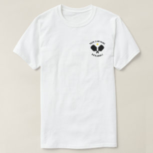 Personalised Pickleball Club Light Colour T-Shirt