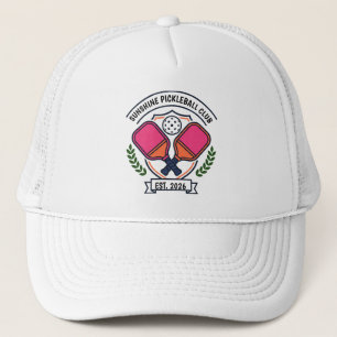 Personalised Pickleball Club Team Retro Trucker Hat