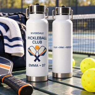 Personalised Pickleball Club Water Bottle