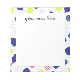 Personalised Pickleball Notepad