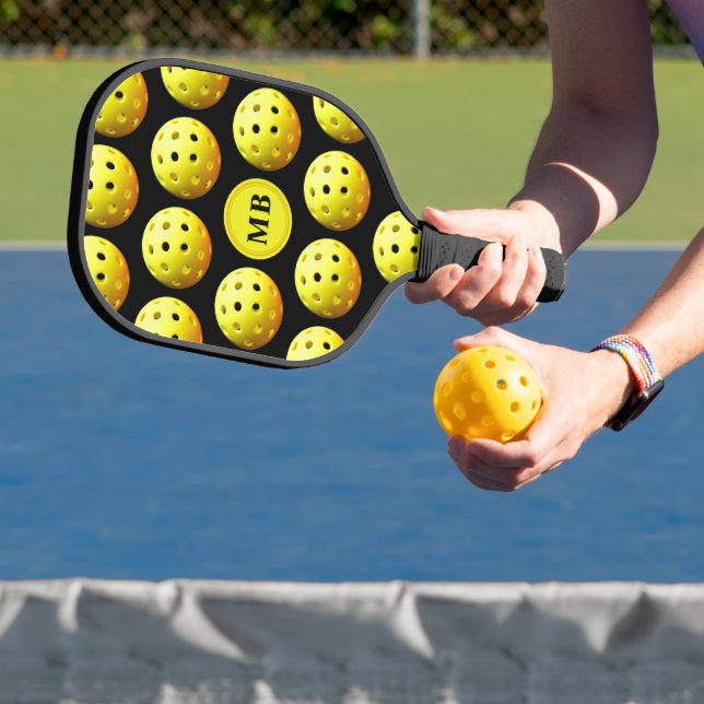 Personalised Pickleball Pattern Custom Colour Pickleball Paddle (Insitu)