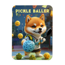 Personalised Pickleball Shiba Inu