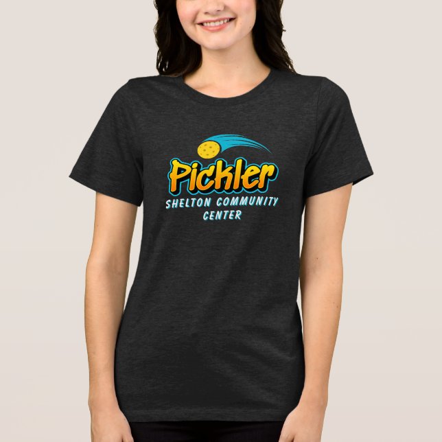 Personalised Pickler Tri-Blend Shirt (Front)