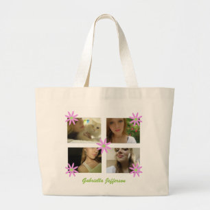 Personalised Picture Collage Tote Bag