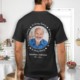 Personalised Picture In Loving Memory Memorial T-Shirt