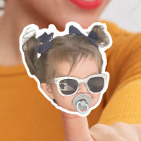 Personalised Picture Sticker Custom Photo Stickers